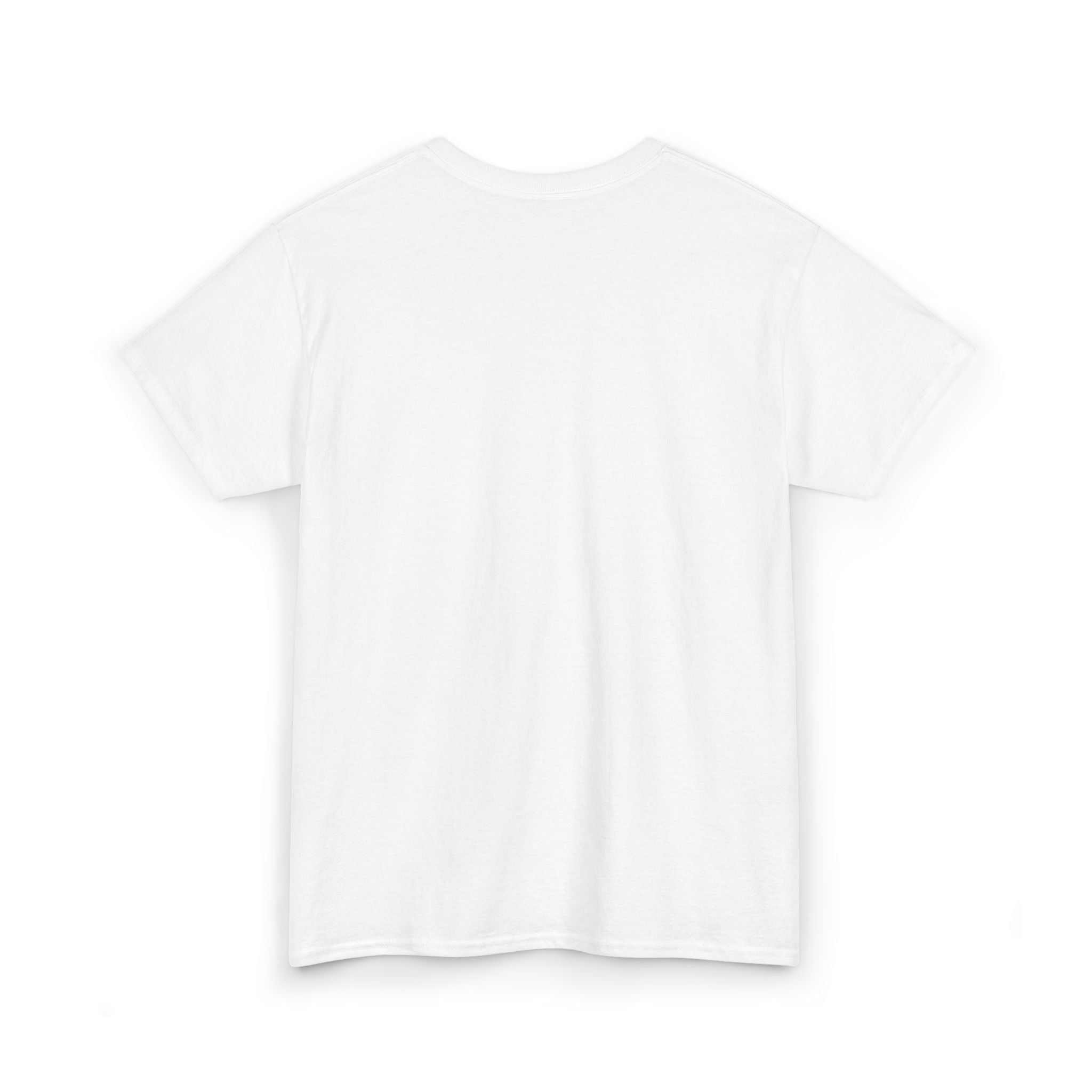 White Classic T‑Shirt — Plain Crewneck Cotton Tee
