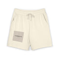 Fleece Sweat Shorts — 'VIRENTO' Minimal Logo Casual Lounge Shorts