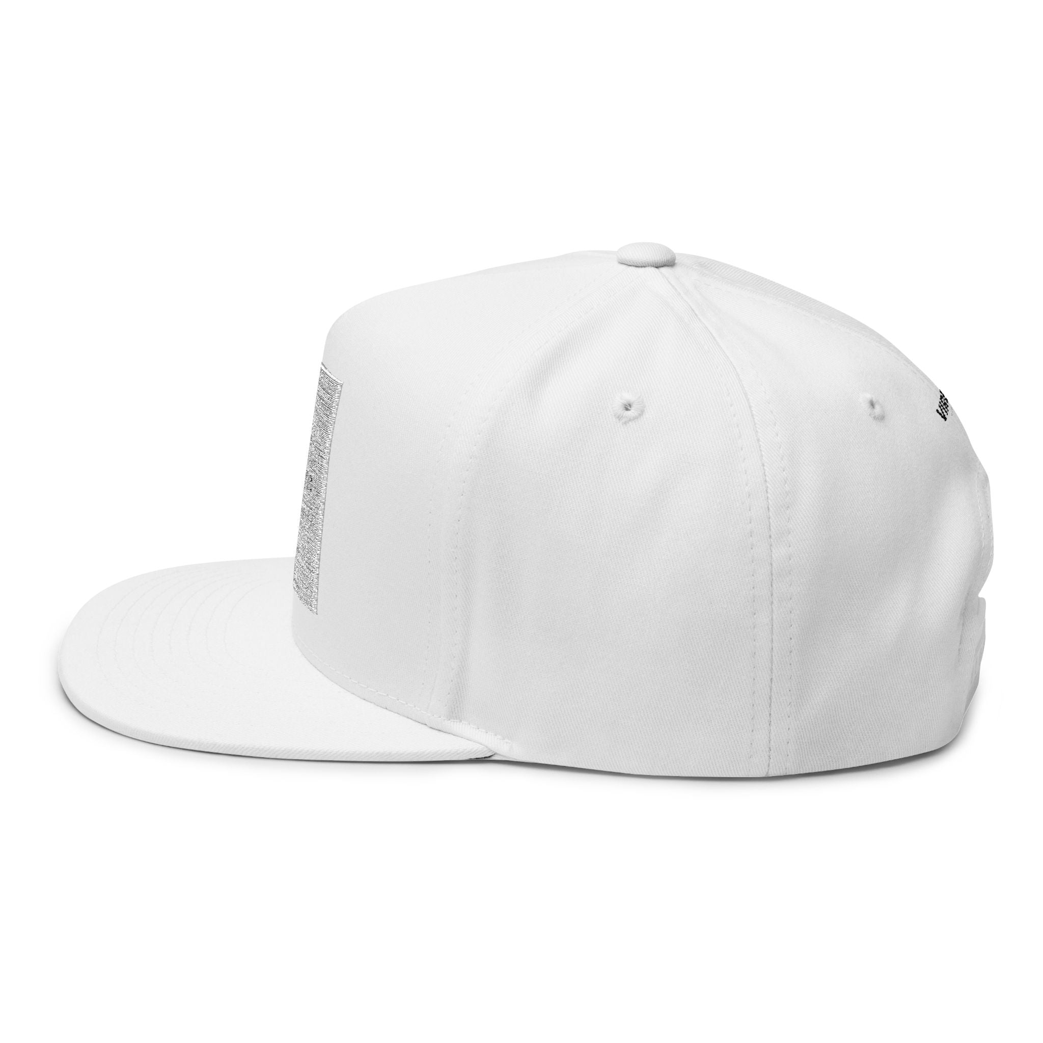 Virento Embroidered Flat Bill Cap