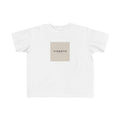 Kids Logo Tee — 'VIRENTO' Minimal Square Graphic Toddler T-Shirt