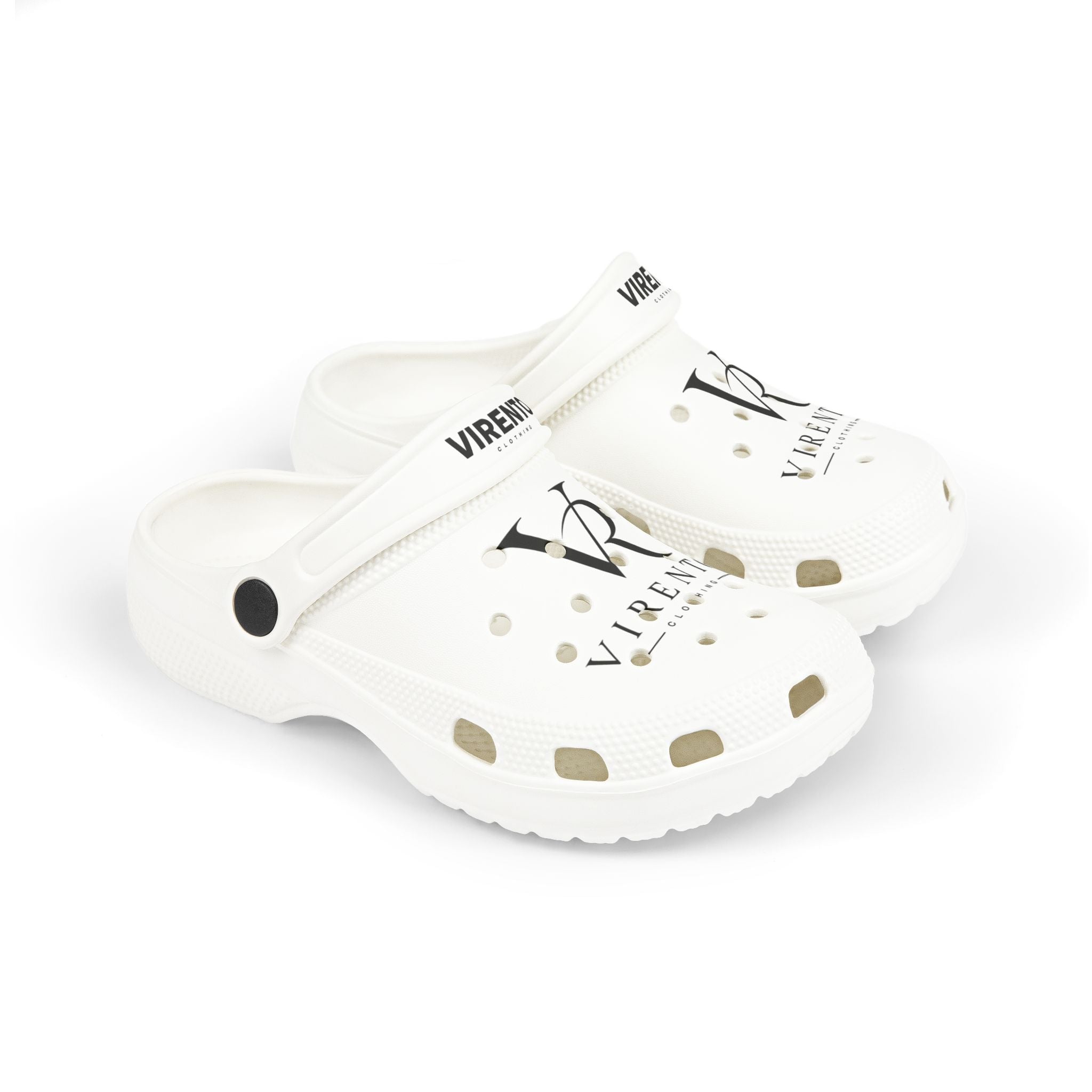 Virento Kids White Clogs