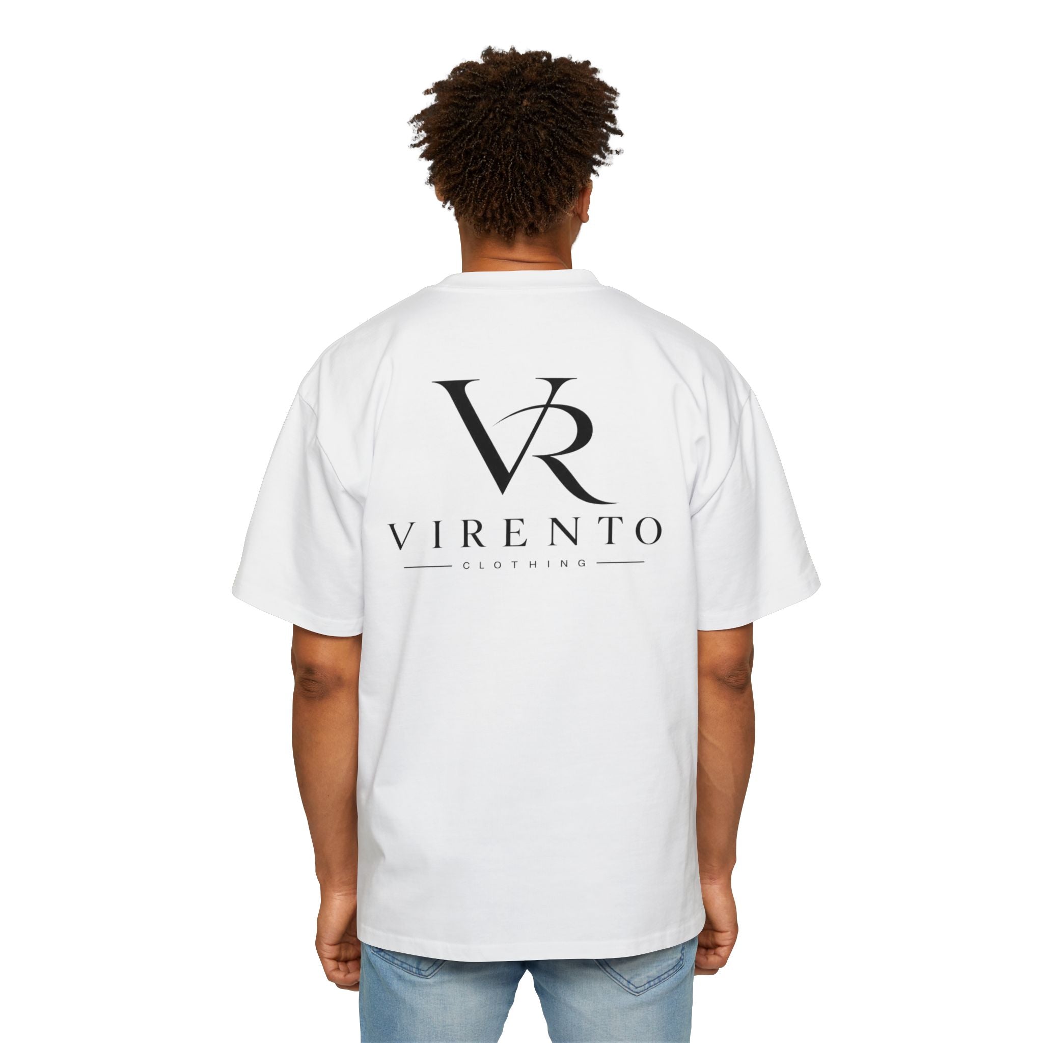 Virento Men's Oversized Streetwear T‑Shirt