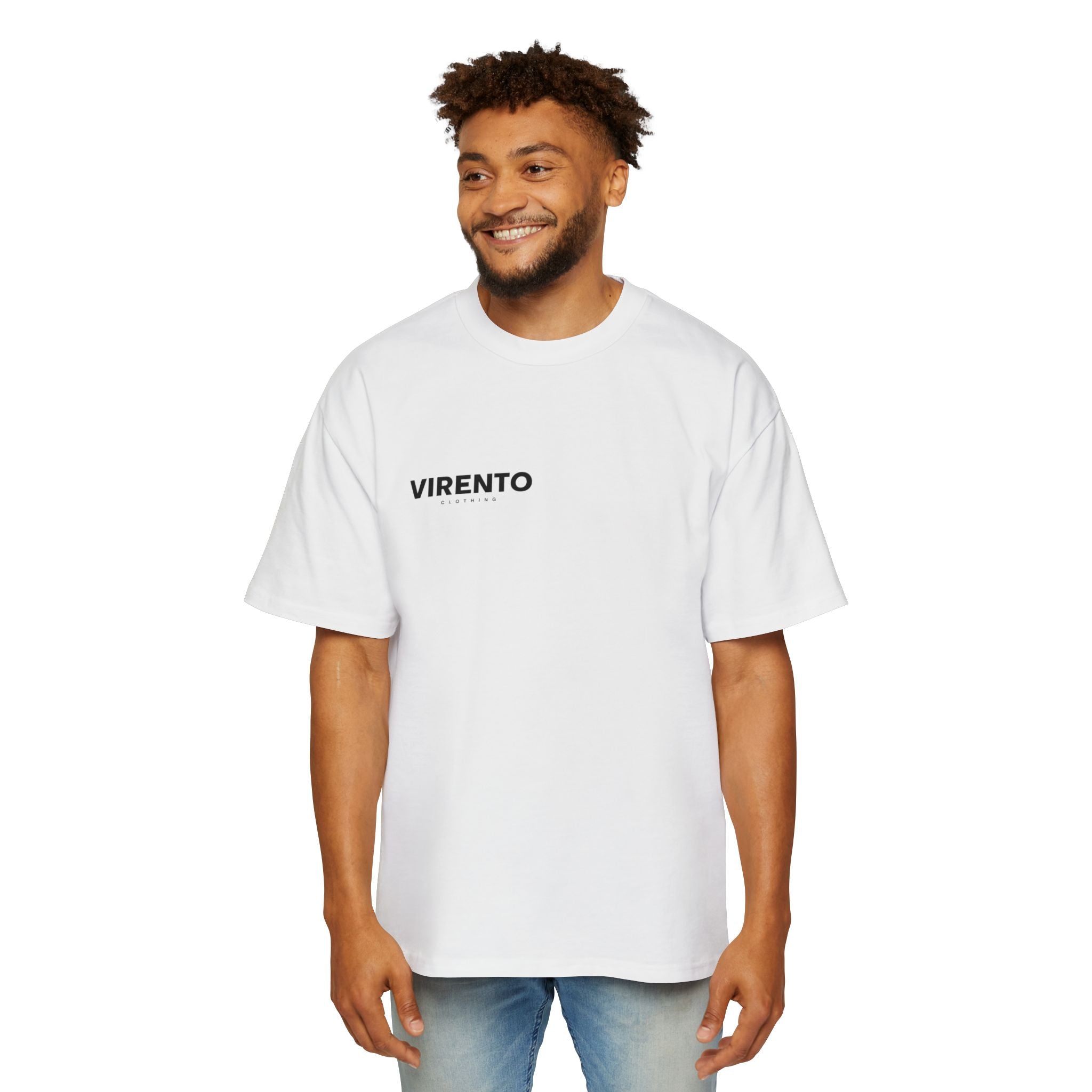 Virento Men's Oversized Streetwear T‑Shirt